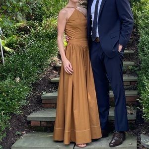 STAUD Natasha Dress - Mocha